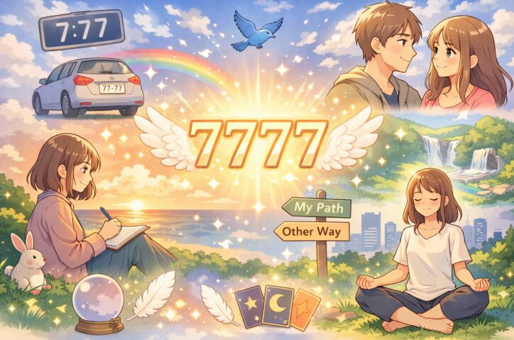 エンジェルナンバー7777のスピリチュアルな意味
