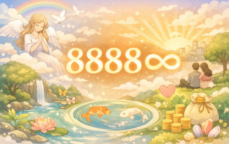 エンジェルナンバー8888の本当の意味